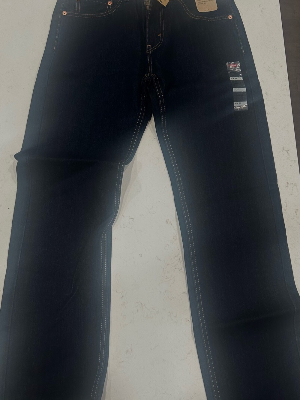 Levi's Dark Blue Relaxed Fit Men's Jeans